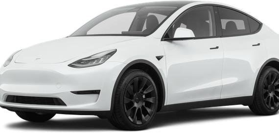 TESLA MODEL Y 2021 5YJYGDED0MF115142 image